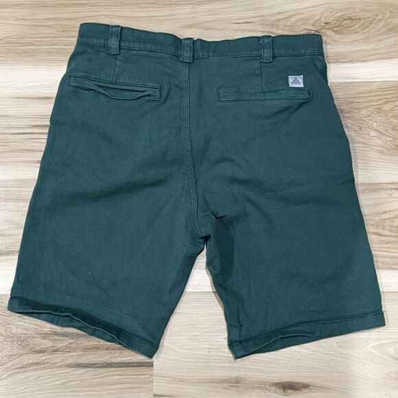 Zara Green Denim Shorts Men’s 32 - Picture 2 of 3